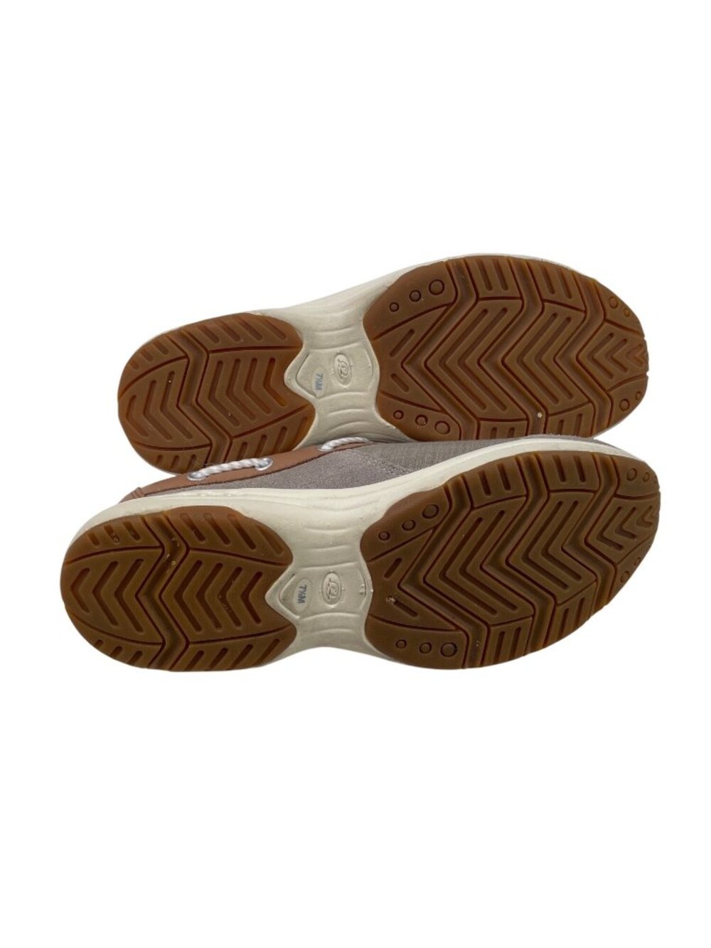 Easy Spirit Womens Travelport Casual Slip-On Mule Clogs Brown & Beige Size 7.5 - Picture 7 of 10